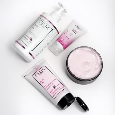 مجموعة الترطيب بـ الورد