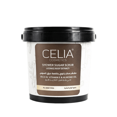 مقشر سكر رغوي بخلاصة عرق السوس