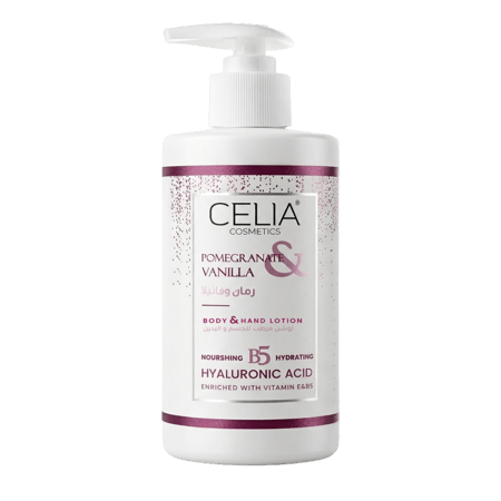 لوشن مرطب بالرمان والفانيلا