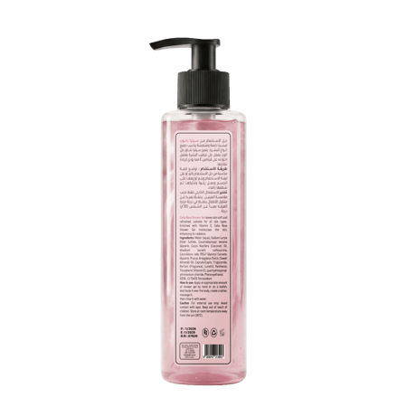 جل استحمام بالورد