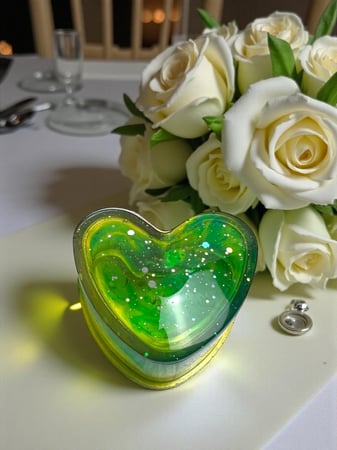 علبه ريزن ورق ذهب