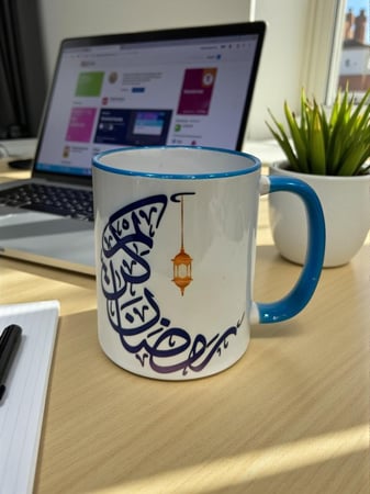 اكواب طباعه حراريه جاهزه للشحن