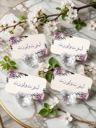 كروت ضيافه واستقبال ومشروبات ترحيبيه ( السعر للحبه بدون القاعده )