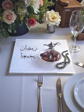 مفارش سفرة رمضان بطباعة عالية الجودة