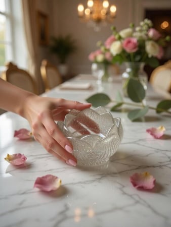 حامل اكواب زهرة اللوتس