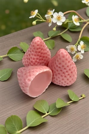 شموع الفراوله الفواحه + فواحه كونكريت