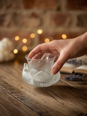 حامل اكواب زهرة اللوتس