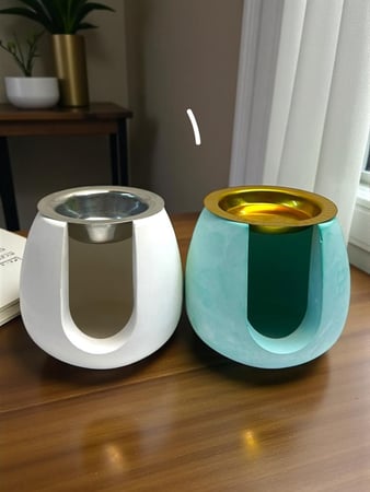 شموع الشوكولاته المعطره + فواحه كونكريت