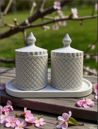 طقم ضيافه واستقبال كونكريت 3 قطع