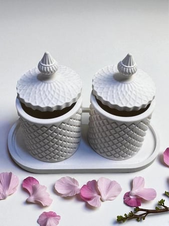 طقم ضيافه واستقبال كونكريت 3 قطع