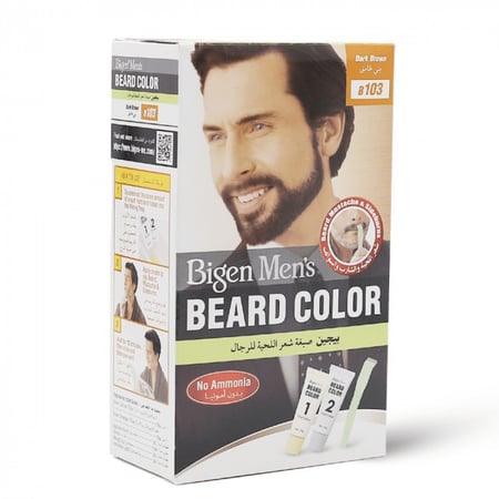 بيجن صبغة اللحية للرجال باللون البنى الغامق بى 103 - 1 عبوة