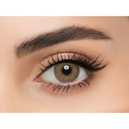 لنس مي، عدسات شهرية ملونة، لون عسلي - 1 زوج