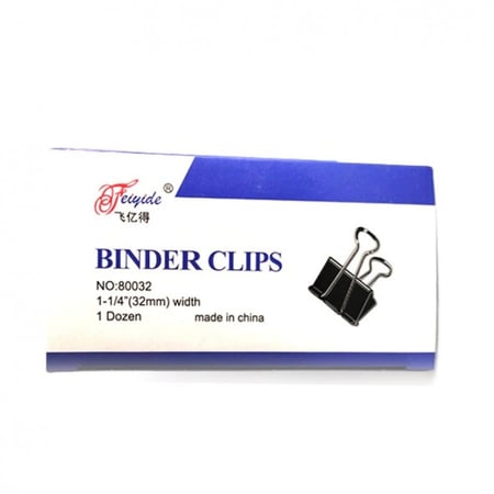 مشبك ورق عدد 12 مقاس 32 مم