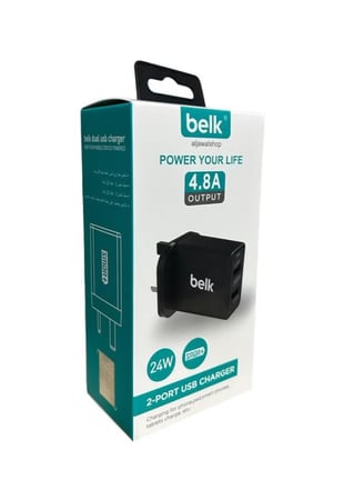 شاحن محمول بقوة 24 واط من Belk