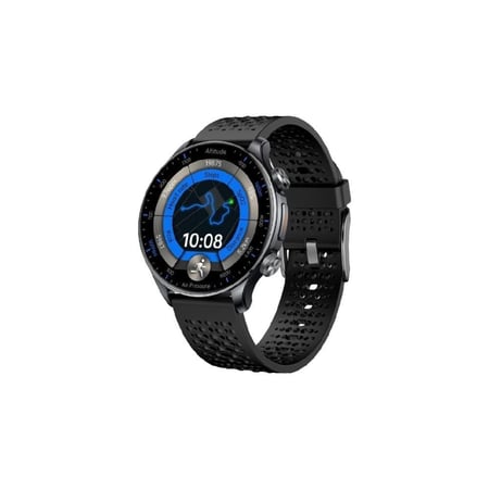 ساعة ليبرو سولار الترا ذكية شاشة أموليد بنظام GPS - اسود