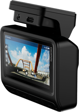 داش كام DDPAI Z50 Pro أمامية وخلفية بدقة 4K تدعم GPS