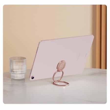 ستاند بيسوس Rails مع مسكة جوال - فضي