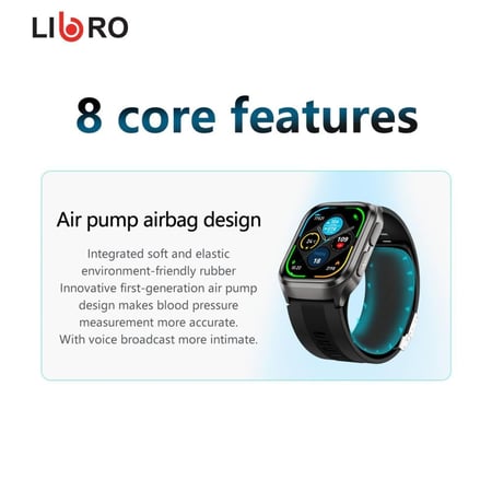 ساعة ذكية ليبرو LIB-V88 / Black