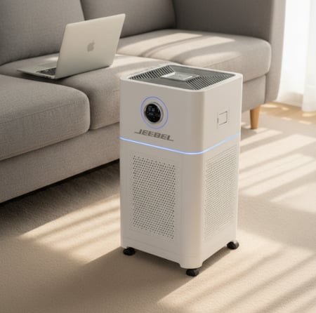 جهاز تنقية وترطيب وتعقيم الهواء الذكي Jeebel – تجربة تنفس نقية وصحية في كل لحظة