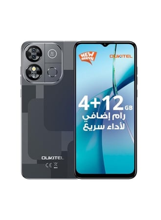 جوال اوكيتل c57 pro ثنائي الشريحة 4G زاكرة 128 جيجا رام 4+12 جيجا