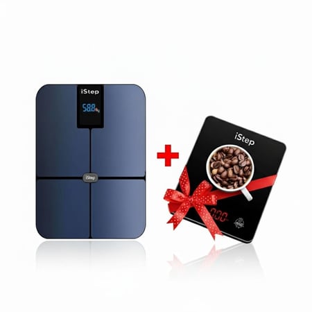 ميزان iStep الكتروني المطور 25 مؤشر للجسم ويدعم خاصية الطفل
