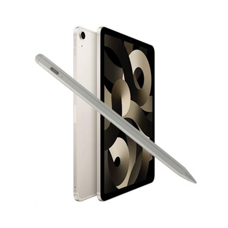 ايباد اير 5 الجيل الخامس ذاكرة 256 قيقا 10.9 انش 2022, واي فاي لون سلفر مع هدية قلم مور بور