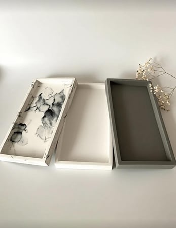 قالب سيليكون - صحن مستطيل