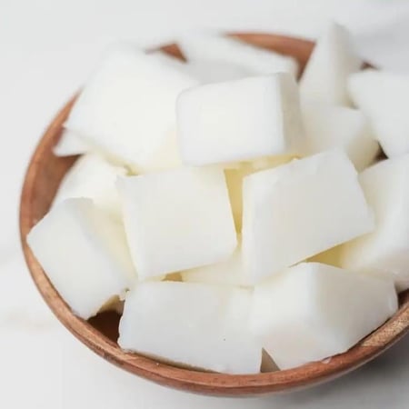 شمع جوز الهند للشموع 1 كيلو مناسب لصناعة الشموع المنزلية او التجارية