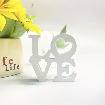 قالب سيليكون على شكل كلمة Love لصب الشموع او الريزن او الصابون