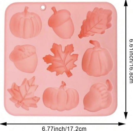قالب سيليكون - أشكال الخريف