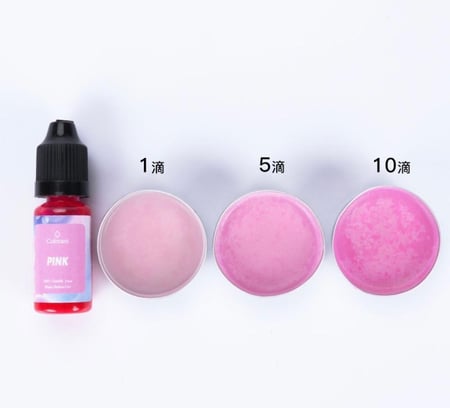 لون سائل 10 مل - وردي