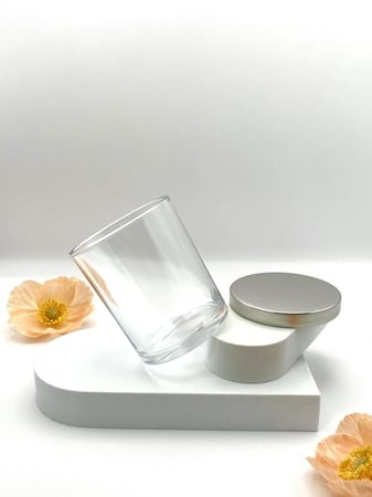 علبة زجاج - شفافة