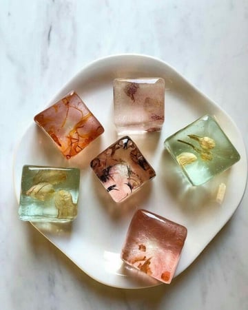 صابون جلسرين خام - شفاف 1 كيلو