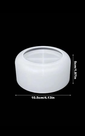 قالب سيلكون - وعاء دائري