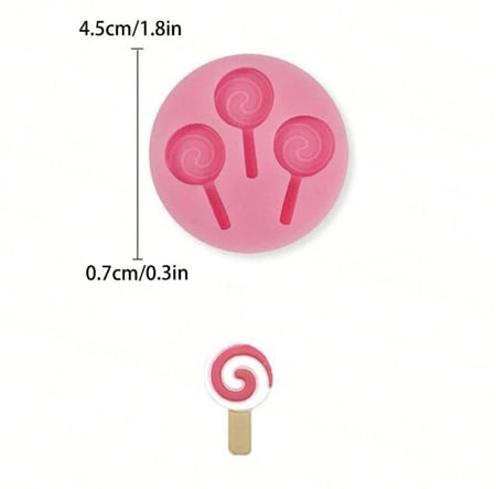 قالب سيلكون - لولي بوب