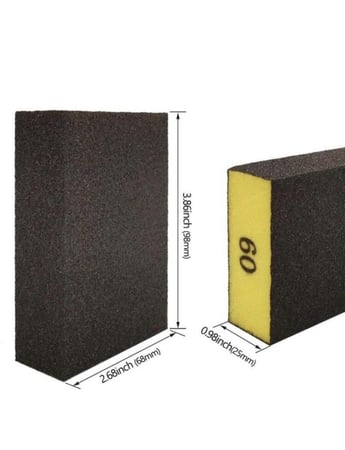 اسفنجة صنفرة - 6 قطع