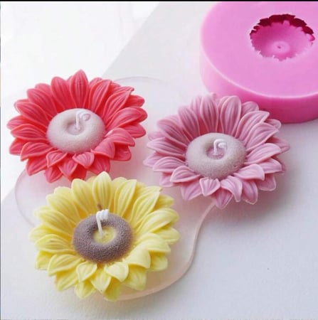 قالب سيلكون - دوار الشمس