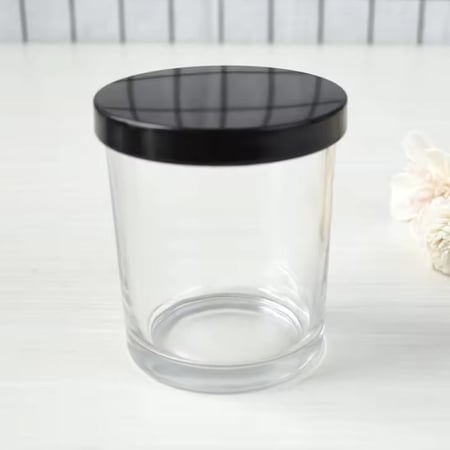 علبة زجاج - شفافة - صغير