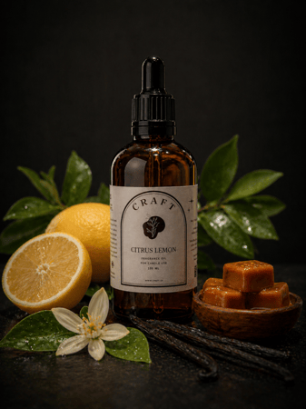 زيت عطري برائحة الليمون