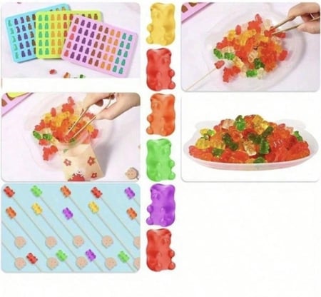 قالب سيليكون - دب جيلي