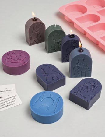 قالب سيلكون - بأشكال منحوته