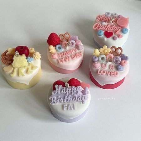 قالب سيلكون - كيكة الشمـع