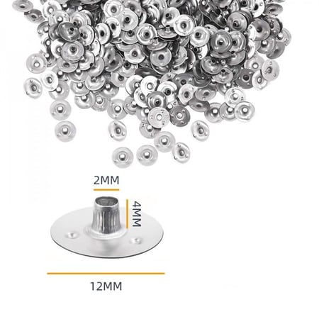 قواعد فتيل معدنية لتثبيت الفتيل في الاوعية