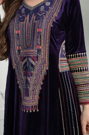 جلابيه مخمل تراثي ريتا