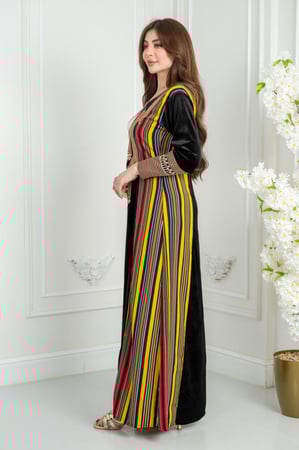 جلابية مخمل ثراثية ابداع