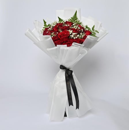 متجر باقة ورد أحمر جوري طبيعي في الدمام و الخبر بافضل سعر  اونلاين