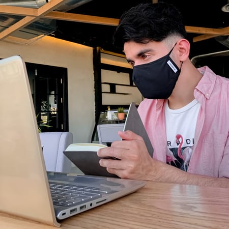 قناع وجه ( كمام ) قماشي