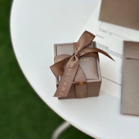 خاتم بولغري ذهبي