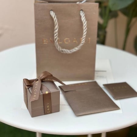 خاتم بولغري ذهبي