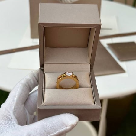 خاتم بولغري ذهبي